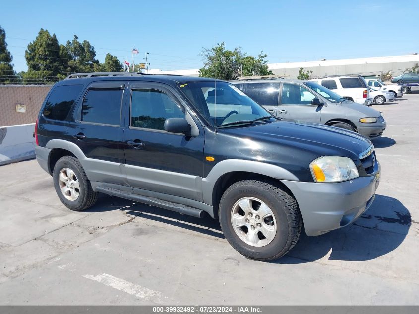2002 Mazda Tribute Es V6/Lx V6 VIN: 4F2CU081X2KM49742 Lot: 39932492