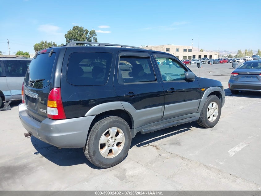 2002 Mazda Tribute Es V6/Lx V6 VIN: 4F2CU081X2KM49742 Lot: 39932492