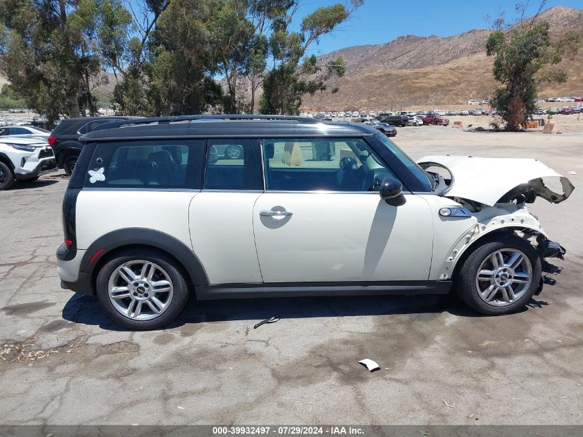 2013 Mini Cooper S Clubman VIN: WMWZG3C57DTY39768 Lot: 39932497