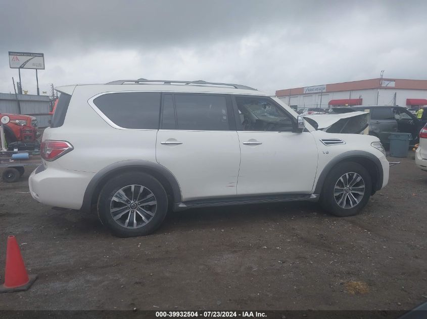 2017 Nissan Armada Sl VIN: JN8AY2ND1H9007099 Lot: 39932504