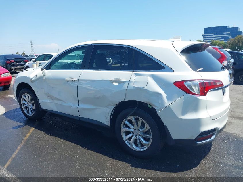 2018 Acura Rdx Acurawatch Plus Package VIN: 5J8TB3H3XJL004307 Lot: 39932511