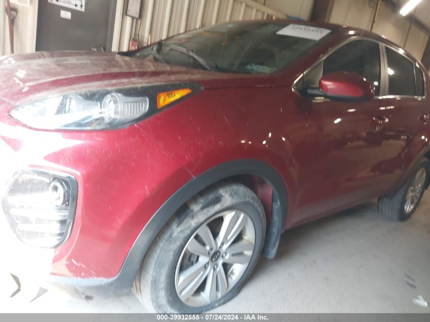 2019 Kia Sportage Lx VIN: KNDPMCAC5K7548874 Lot: 39932555