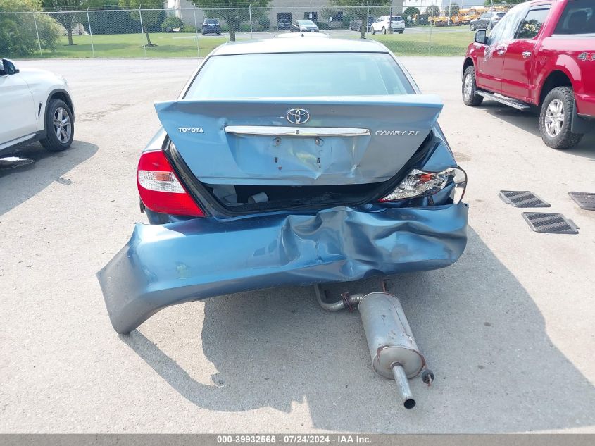 2003 Toyota Camry Xle VIN: 4T1BE30K83U722922 Lot: 39932565