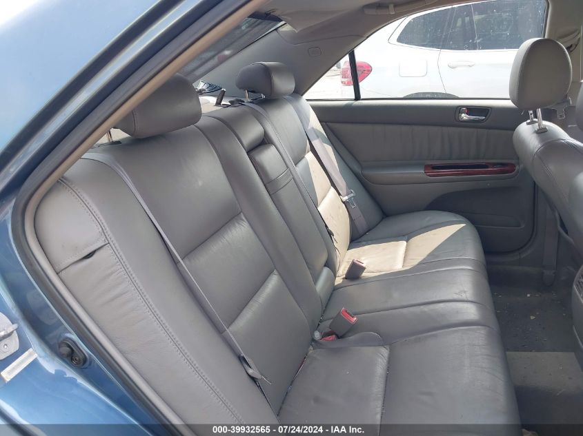 2003 Toyota Camry Xle VIN: 4T1BE30K83U722922 Lot: 39932565