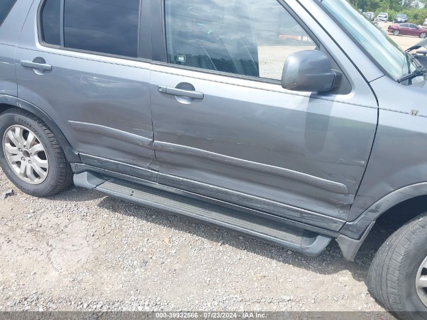 2005 Honda Cr-V Se VIN: JHLRD78905C003724 Lot: 39932566