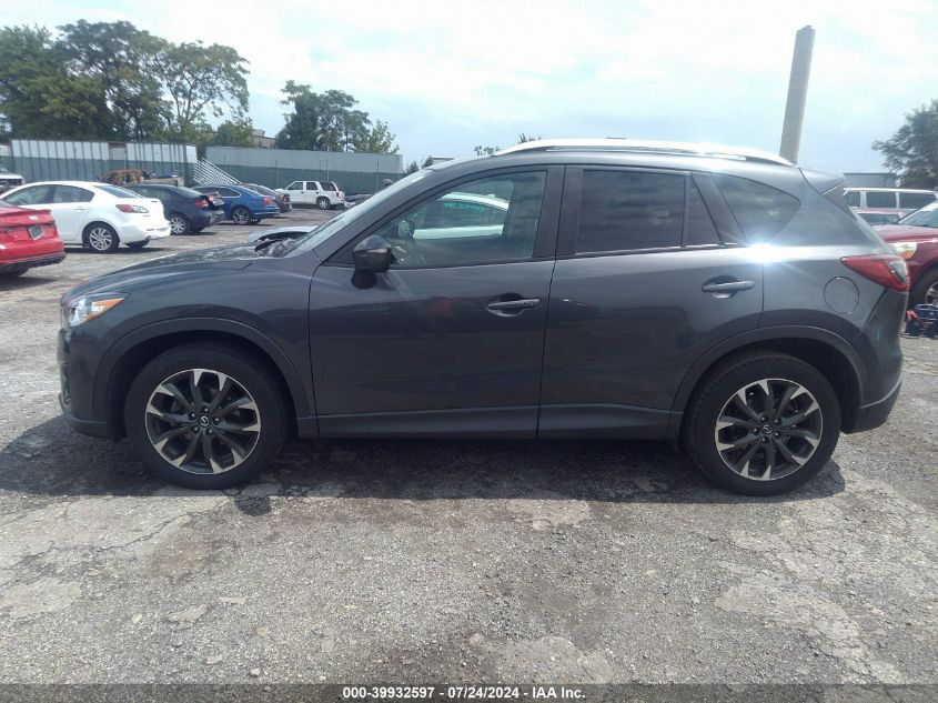 2016 Mazda Cx-5 Grand Touring VIN: JM3KE4DY2G0917136 Lot: 39932597