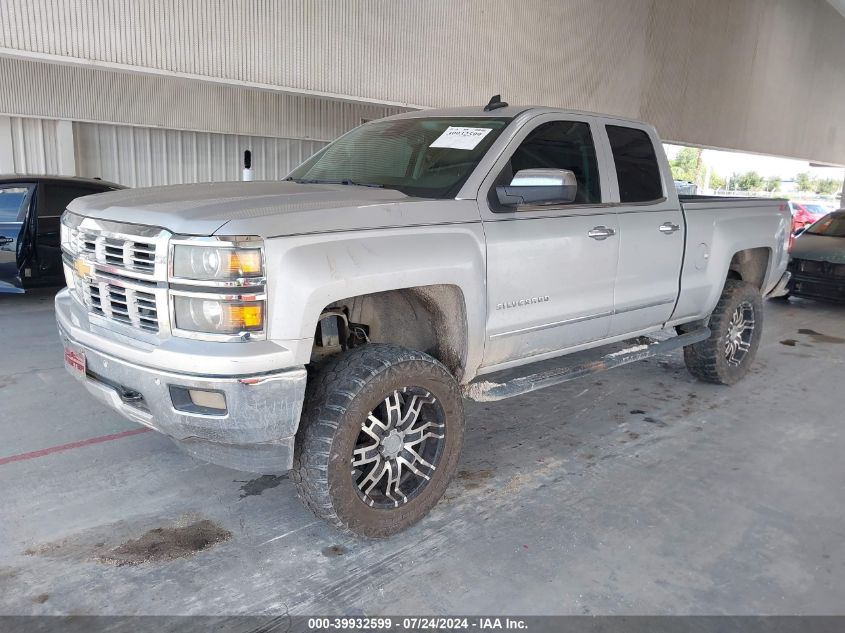 2015 CHEVROLET SILVERADO 1500 2LZ - 1GCVKSEC0FZ265522