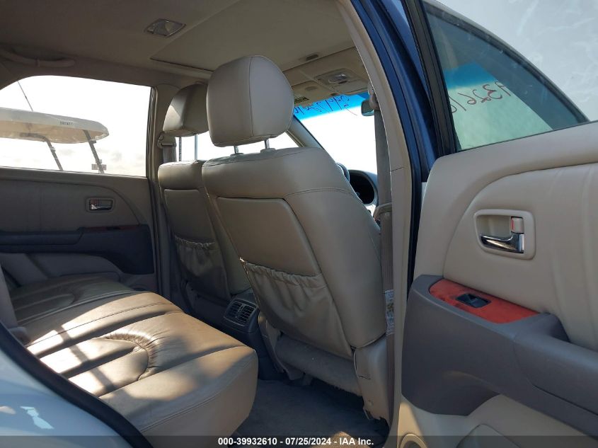 2001 Lexus Rx 300 VIN: JTJHF10UX10226118 Lot: 39932610