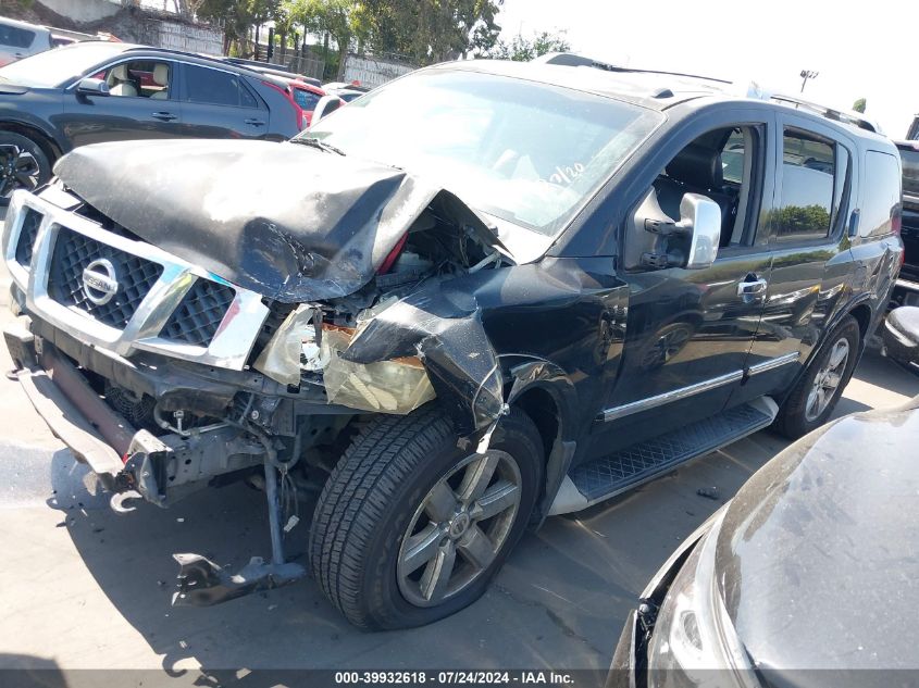 2011 Nissan Armada Platinum VIN: 5N1AA0NE7BN610663 Lot: 39932618