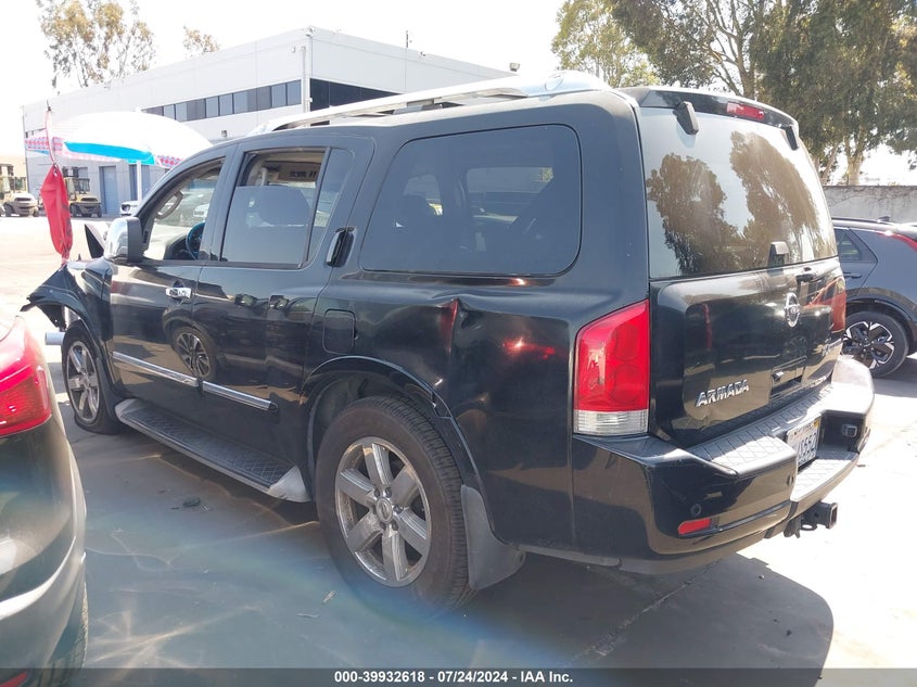 2011 Nissan Armada Platinum VIN: 5N1AA0NE7BN610663 Lot: 39932618