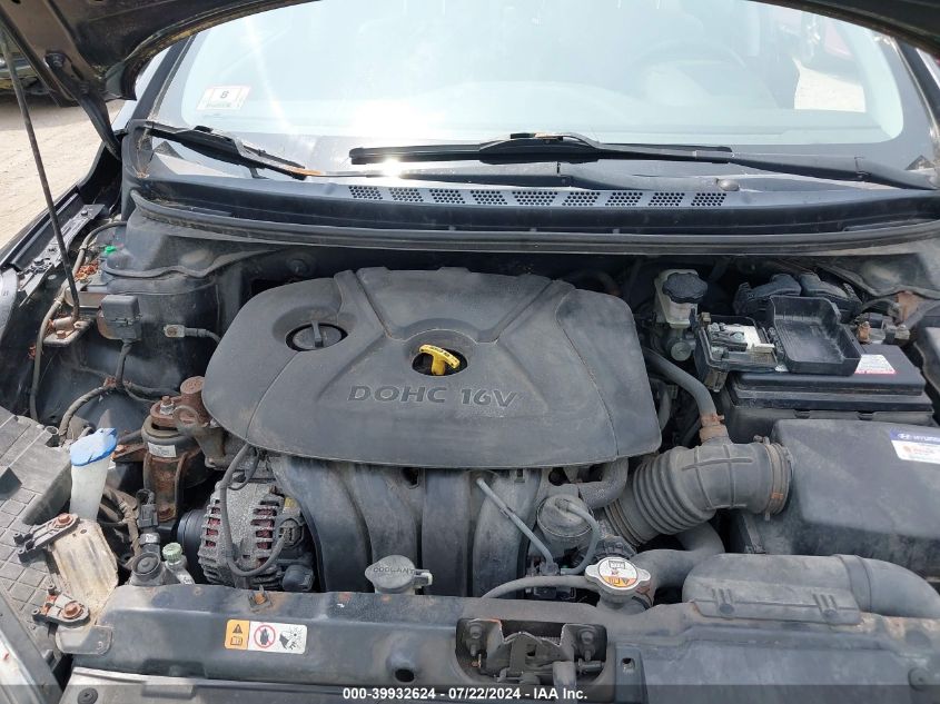 2012 Hyundai Elantra Gls (Ulsan Plant) VIN: KMHDH4AE2CU236928 Lot: 39932624