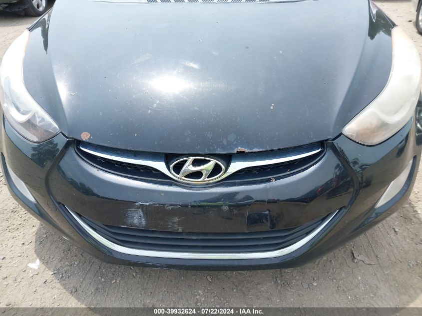2012 Hyundai Elantra Gls (Ulsan Plant) VIN: KMHDH4AE2CU236928 Lot: 39932624