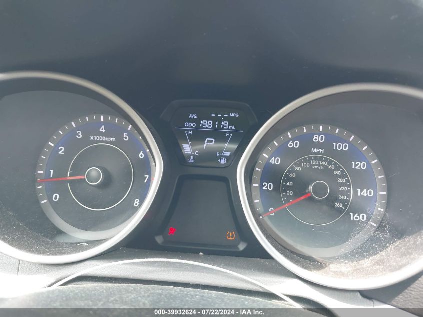 2012 Hyundai Elantra Gls (Ulsan Plant) VIN: KMHDH4AE2CU236928 Lot: 39932624