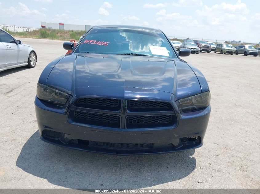 2012 Dodge Charger Se VIN: 2C3CDXBG5CH128808 Lot: 39932645