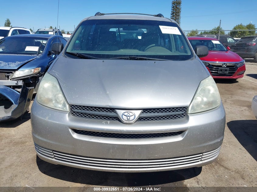 2005 Toyota Sienna Ce VIN: 5TDZA23C15S370173 Lot: 39932651