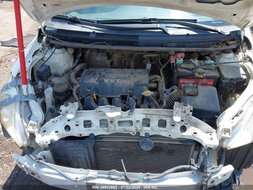 2007 Toyota Yaris VIN: JTDBT923X71084974 Lot: 39932662