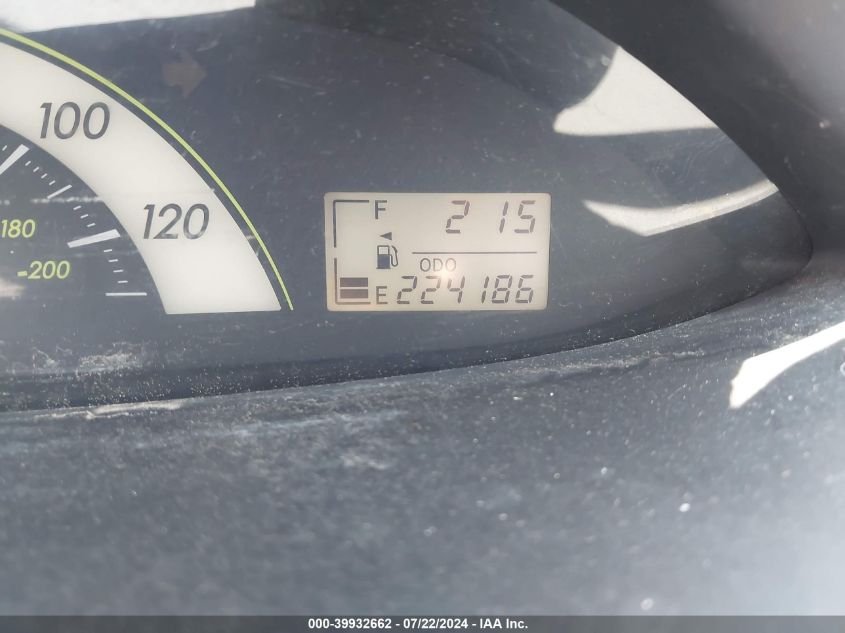 2007 Toyota Yaris VIN: JTDBT923X71084974 Lot: 39932662