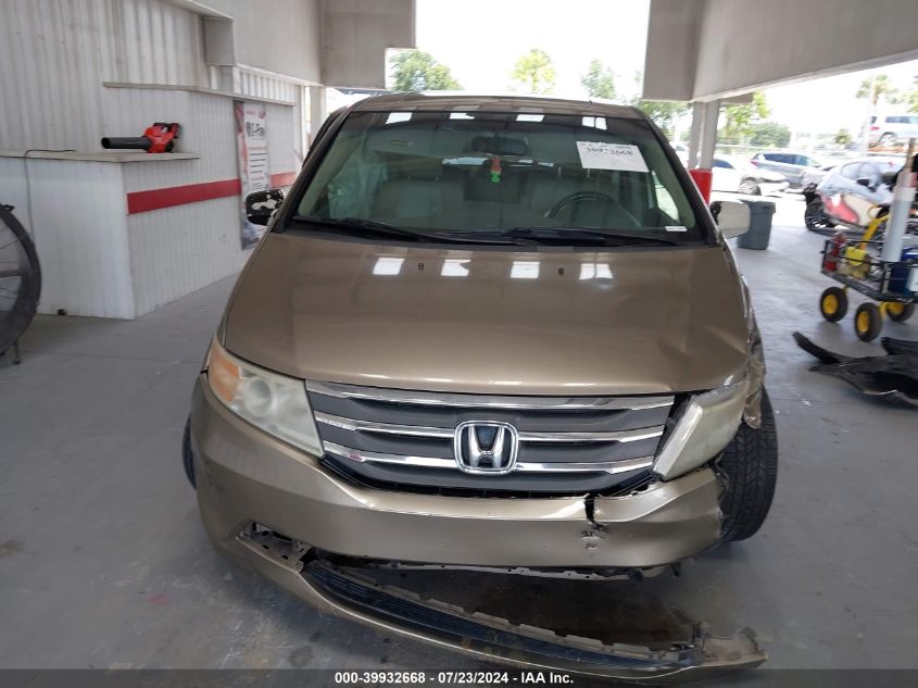 2011 Honda Odyssey Exl VIN: 5FNRL5H66BB046151 Lot: 39932668