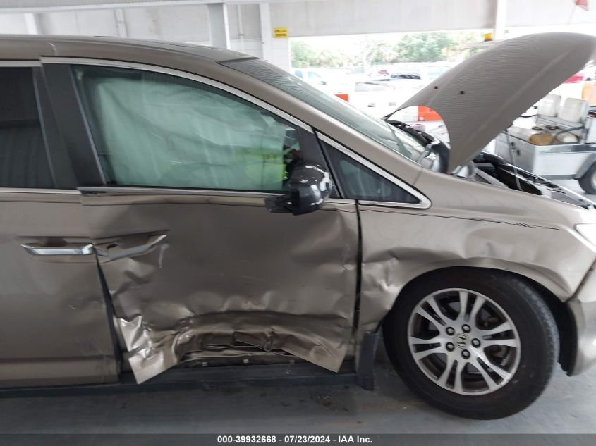 2011 Honda Odyssey Exl VIN: 5FNRL5H66BB046151 Lot: 39932668