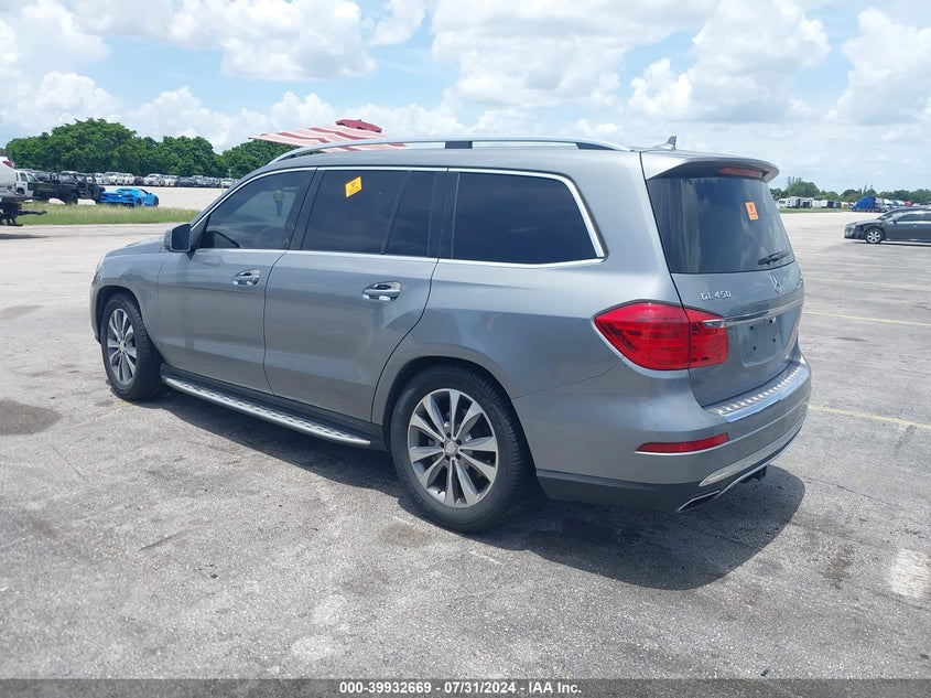 2016 Mercedes-Benz Gl 450 4Matic VIN: 4JGDF6EE7GA670930 Lot: 39932669