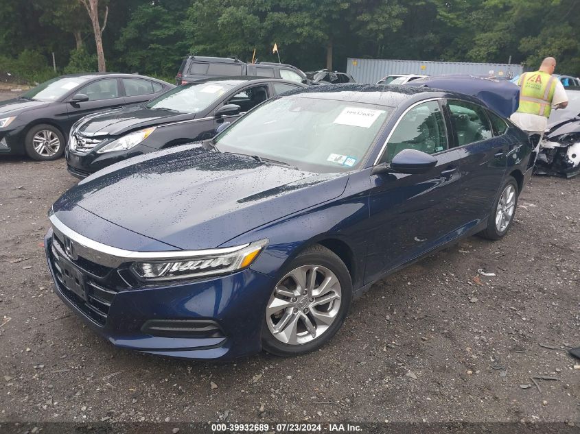 2019 Honda Accord Lx VIN: 1HGCV1F18KA000783 Lot: 40769208