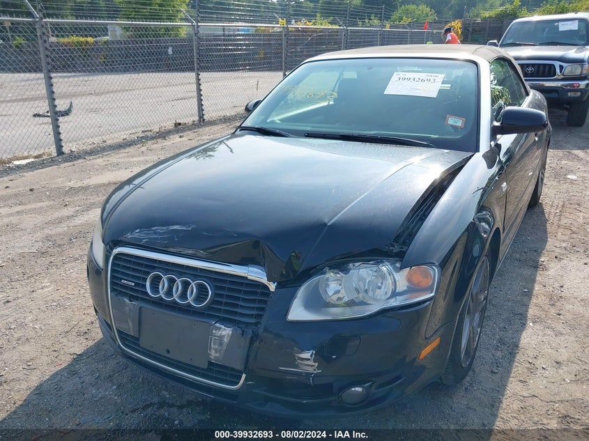 2008 Audi A4 2.0T VIN: WAUDF48H08K016357 Lot: 39932693