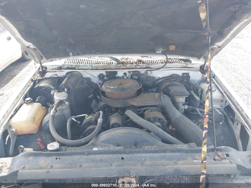 1992 GMC Sonoma VIN: 1GTCS19Z9N8512122 Lot: 39932710