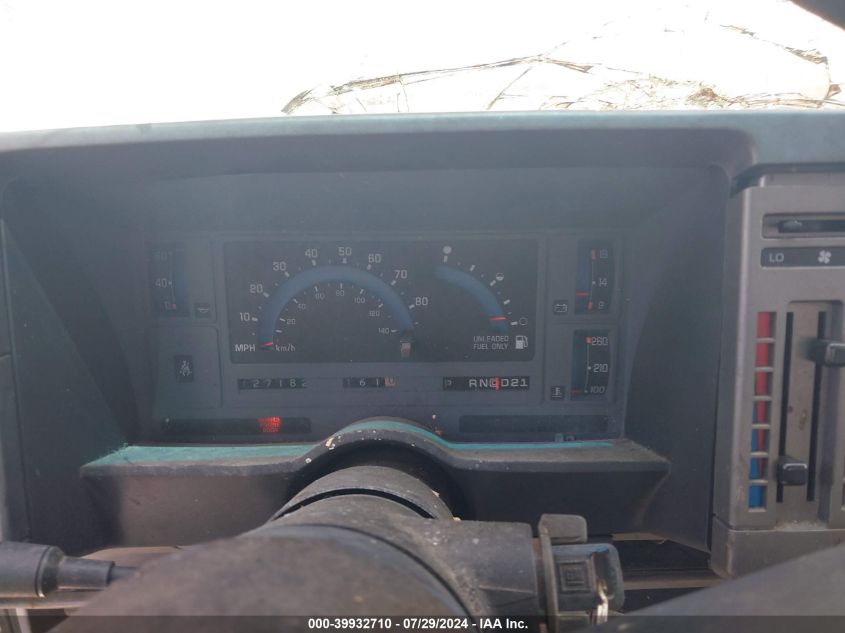 1992 GMC Sonoma VIN: 1GTCS19Z9N8512122 Lot: 39932710