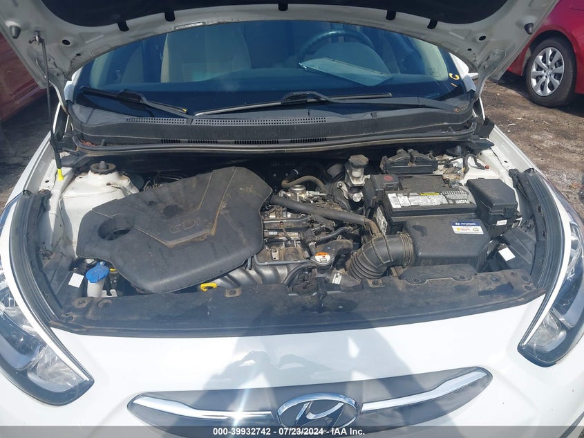 2017 Hyundai Accent Se VIN: KMHCT4AE1HU362487 Lot: 39932742