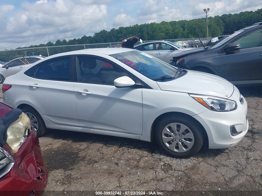 2017 Hyundai Accent Se VIN: KMHCT4AE1HU362487 Lot: 39932742
