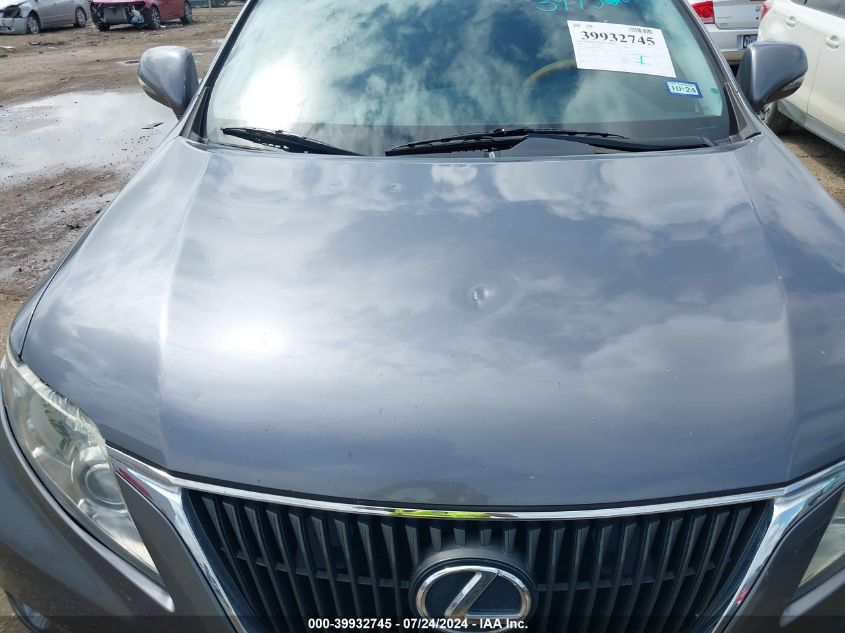 2012 Lexus Rx 350 VIN: 2T2ZK1BA9CC073869 Lot: 39932745