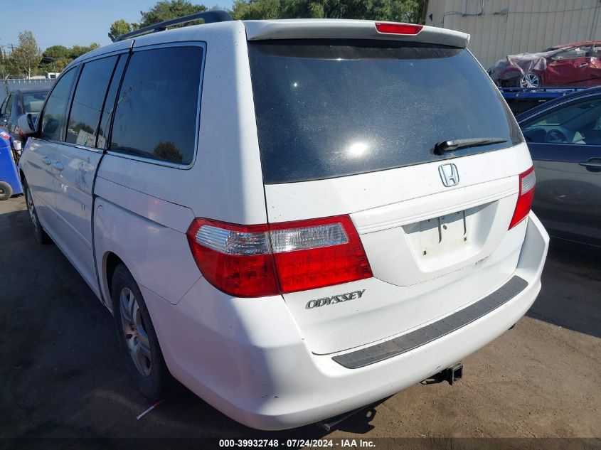 2007 Honda Odyssey Ex-L VIN: 5FNRL38707B143608 Lot: 39932748