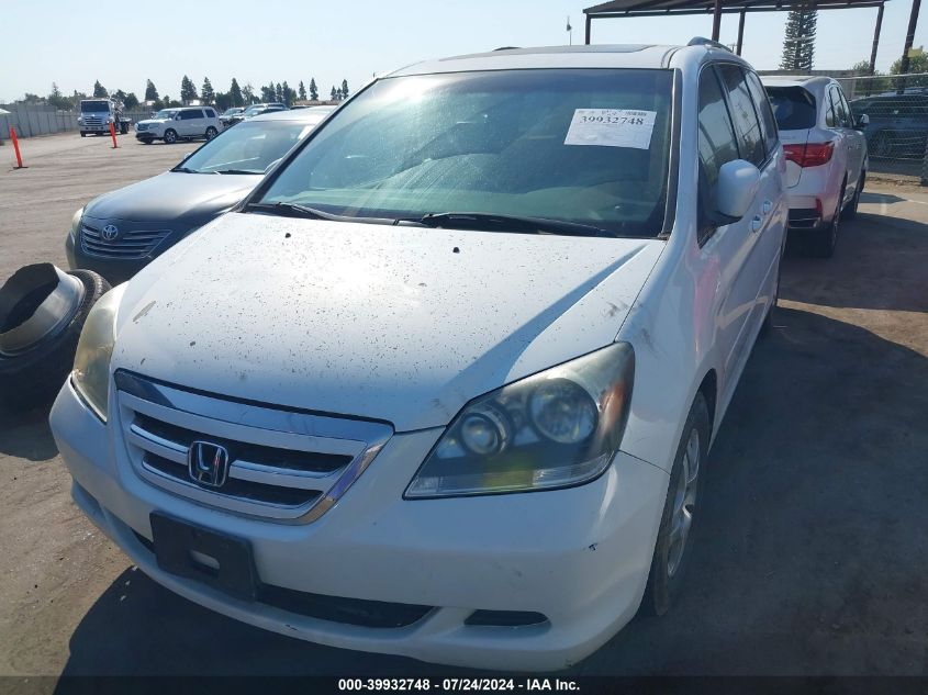 2007 Honda Odyssey Ex-L VIN: 5FNRL38707B143608 Lot: 39932748