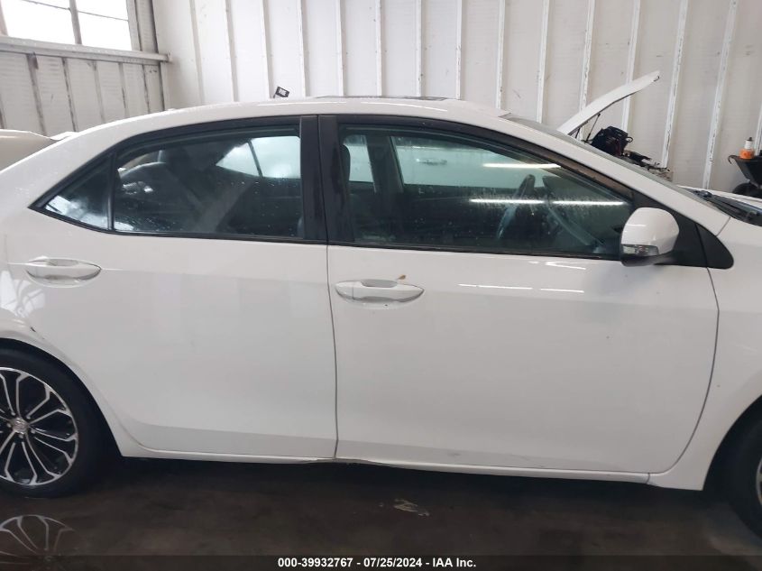 2014 Toyota Corolla S Plus VIN: 2T1BURHE7EC065510 Lot: 39932767