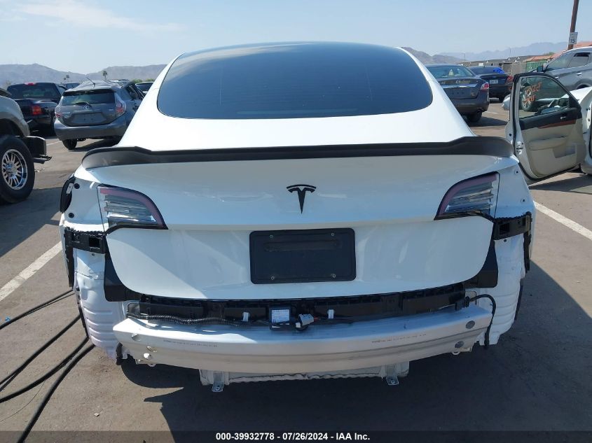 2021 Tesla Model 3 Standard Range Plus Rear-Wheel Drive VIN: 5YJ3E1EA6MF072768 Lot: 39932778