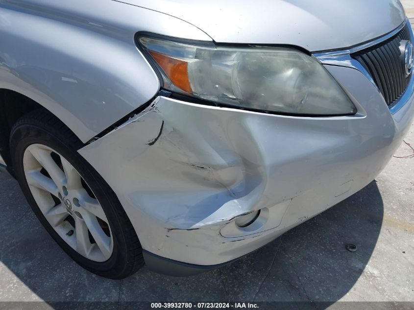 2012 Lexus Rx 350 VIN: 2T2ZK1BA5CC078731 Lot: 39932780