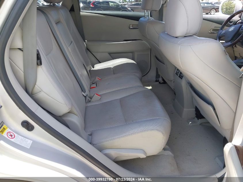 2012 Lexus Rx 350 VIN: 2T2ZK1BA5CC078731 Lot: 39932780