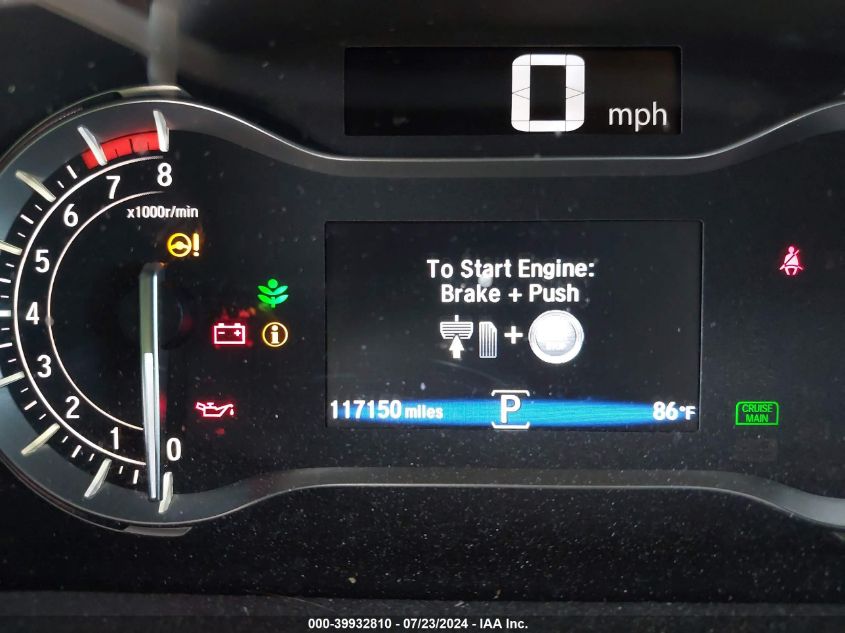 2016 Honda Pilot Ex-L VIN: 5FNYF5H78GB030293 Lot: 39932810