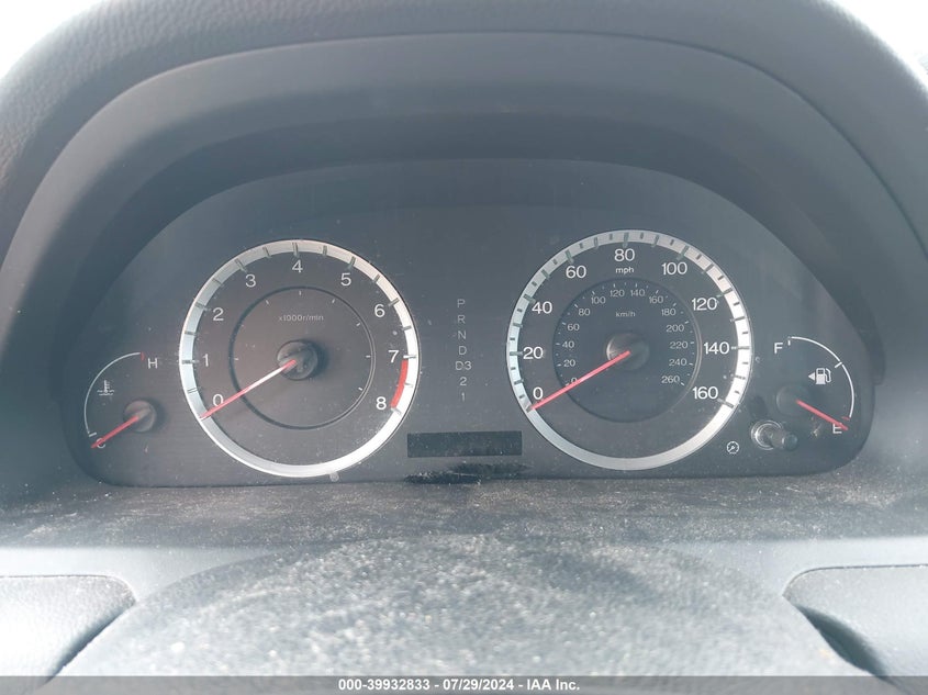 2009 Honda Accord 2.4 Ex-L VIN: 1HGCP268X9A031363 Lot: 39932833