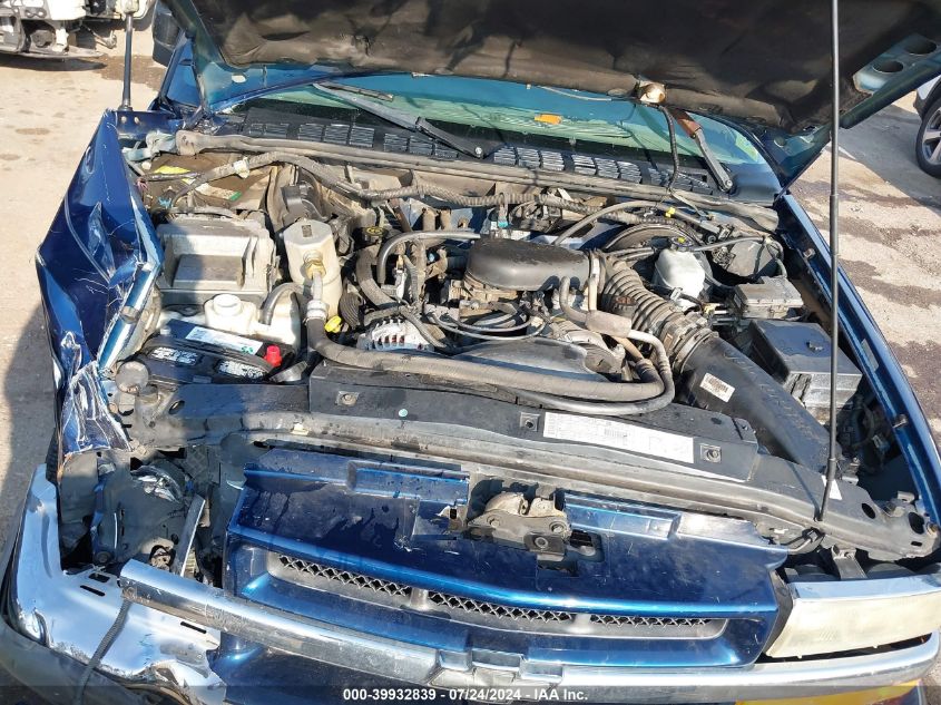 2001 Chevrolet Blazer VIN: 1GNDT13W91K234164 Lot: 39932839