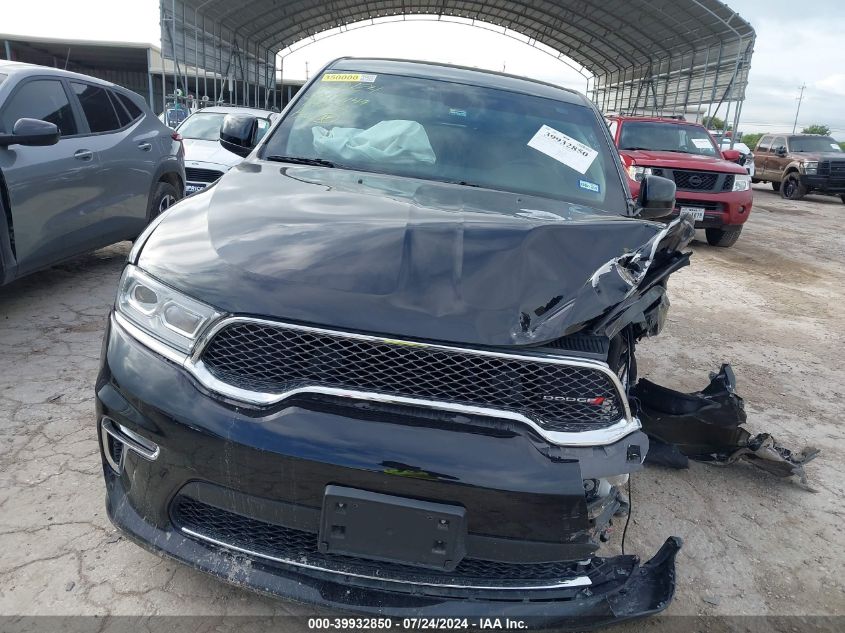 2021 Dodge Durango Sxt Rwd VIN: 1C4RDHAGXMC760673 Lot: 39932850