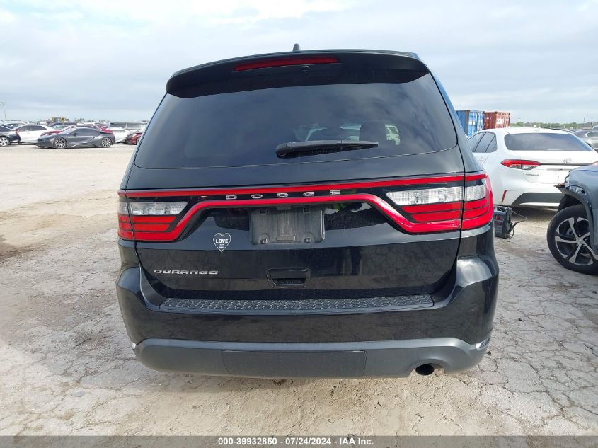 2021 Dodge Durango Sxt Rwd VIN: 1C4RDHAGXMC760673 Lot: 39932850