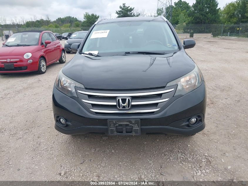 2013 Honda Cr-V Ex-L VIN: 2HKRM4H7XDH604913 Lot: 40304026