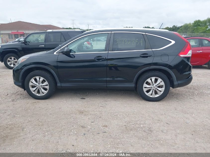 2013 Honda Cr-V Ex-L VIN: 2HKRM4H7XDH604913 Lot: 40304026