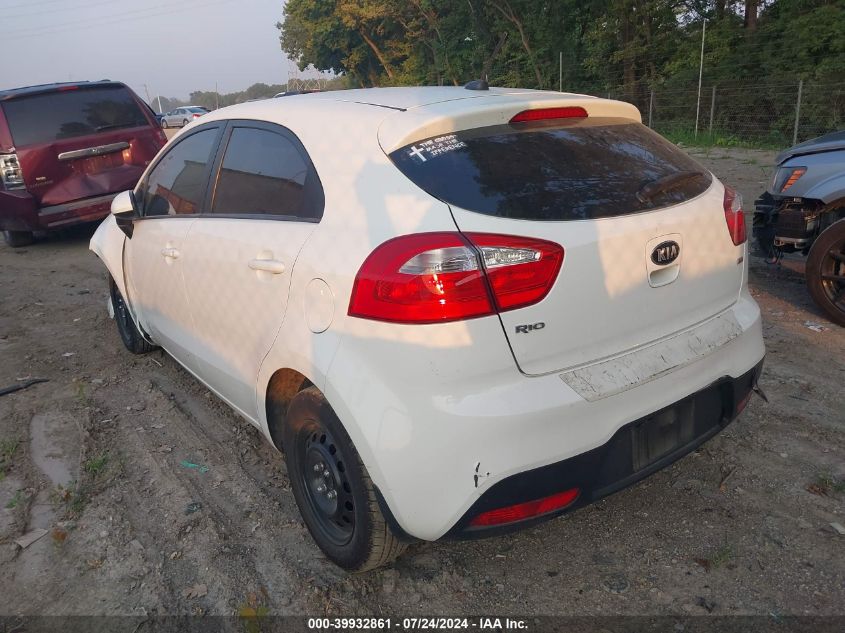 KNADM5A32E6373389 2014 Kia Rio Lx