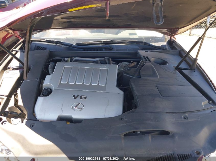 2008 Lexus Es 350 350 VIN: JTHBJ46G682178821 Lot: 39932863