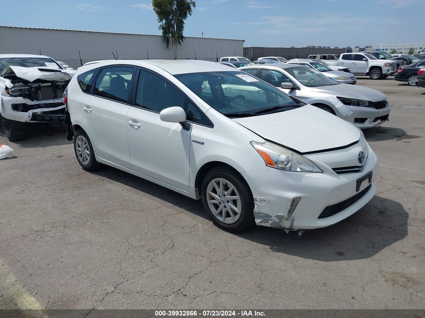 2012 Toyota Prius V VIN: JTDZN3EU3C3164612 Lot: 39932866