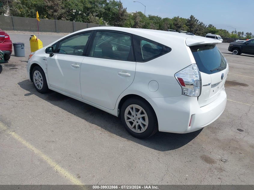 2012 Toyota Prius V VIN: JTDZN3EU3C3164612 Lot: 39932866