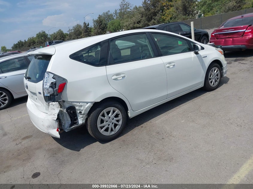 2012 Toyota Prius V VIN: JTDZN3EU3C3164612 Lot: 39932866