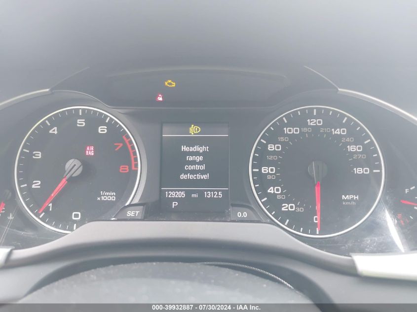 2012 Audi A4 2.0T Premium VIN: WAUFFAFL7CA102228 Lot: 39932887